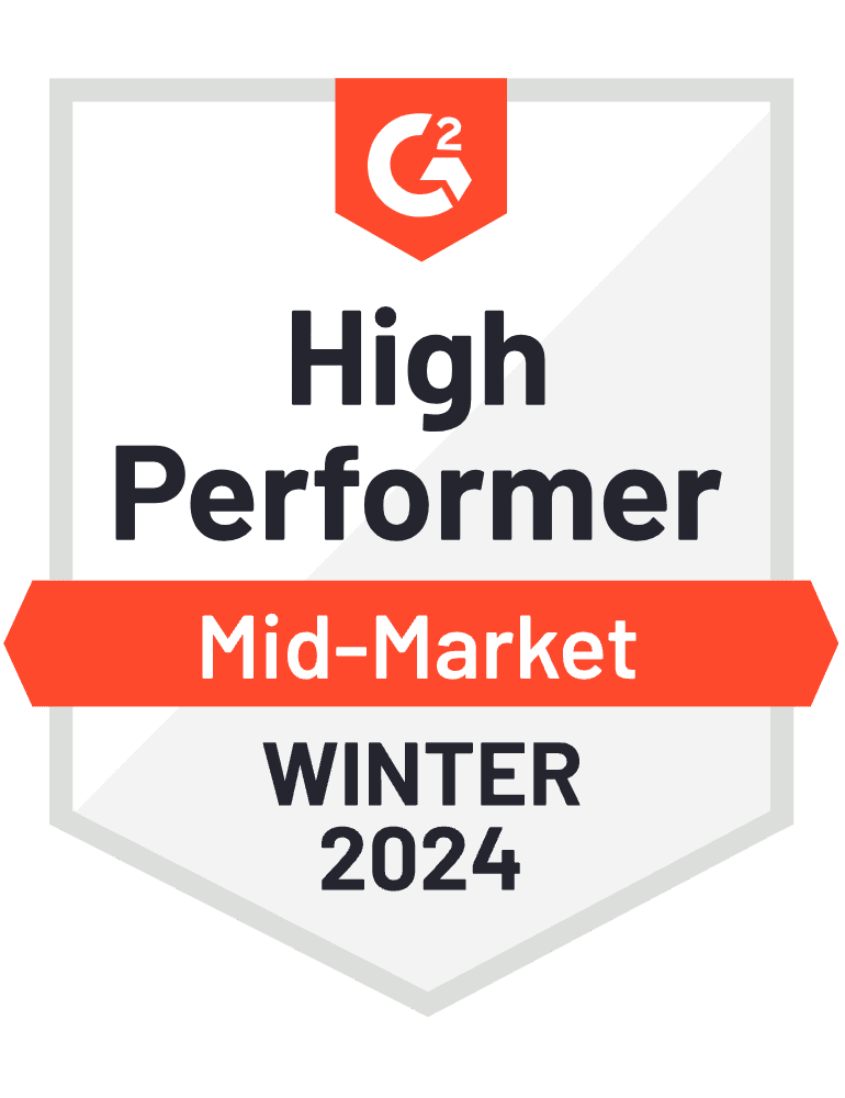 Events HIgh Performer Mid Market G2 2024