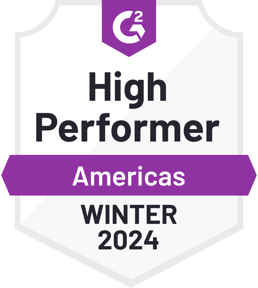 High Performer Winter 2024 G4