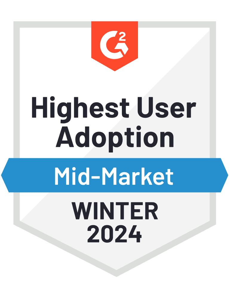 highest adoption G2 Winter 2024