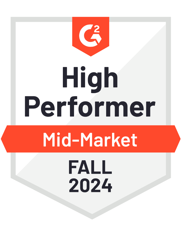 High Performer Fall 2024 Mid Market