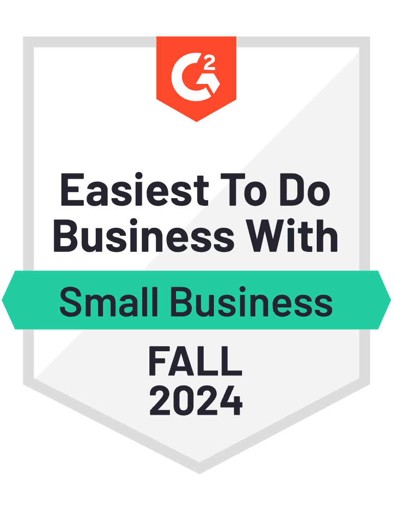 Easiest to do Business With G2 Fall 2024